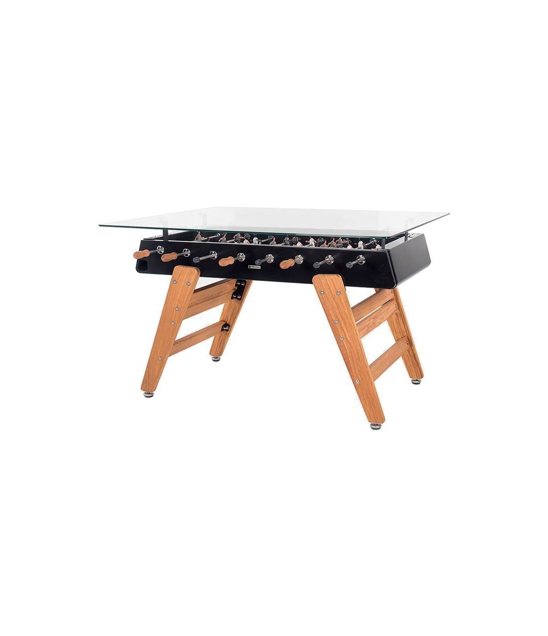 RS3 Wood Dining Foosball Table by RS Barcelona in Jet Black, Rectangle – In Dubai by WSPR