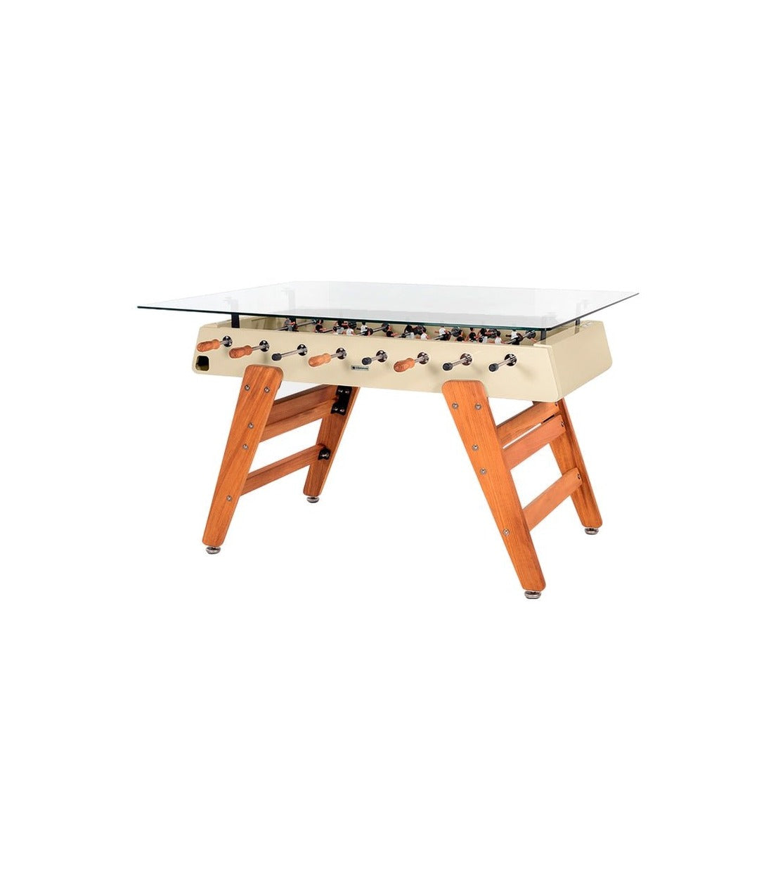 RS3 Wood Dining Foosball Table by RS Barcelona in Light Ivory, Rectangle – In Dubai by WSPR