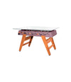 RS3 Wood Dining Foosball Table by RS Barcelona in Pastel Violet, Rectangle – In Dubai by WSPR