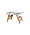 RS3 Wood Dining Foosball Table by RS Barcelona in Traffic White, Oval – In Dubai by WSPR