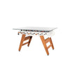 RS3 Wood Dining Foosball Table by RS Barcelona in Traffic White, Rectangle – In Dubai by WSPR