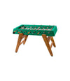 RS3 Foosball Table by RS Barcelona with iroko wood legs in Emerald Green – In Dubai by WSPR