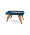 RS3 Foosball Table by RS Barcelona with iroko wood legs in Green Blue – In Dubai by WSPR