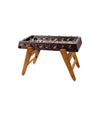 RS3 Foosball Table by RS Barcelona with iroko wood legs in Grey Brown – In Dubai by WSPR