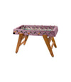 RS3 Foosball Table by RS Barcelona with iroko wood legs in Pastel Violet – In Dubai by WSPR