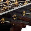 RS3 Wood Gold Foosball Table by RS Barcelona – view 2 – In Dubai by WSPR