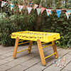 RS4 Home Foosball Table by RS Barcelona in Sulfur Yellow in a styled interior – In Dubai by WSPR