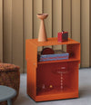 Seta Trolley by Sancal in orange styled beside a lounge chair – In Dubai by WSPR