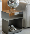 Seta Trolley by Sancal with Stainless Steel Top styled by a sofa – In Dubai by WSPR