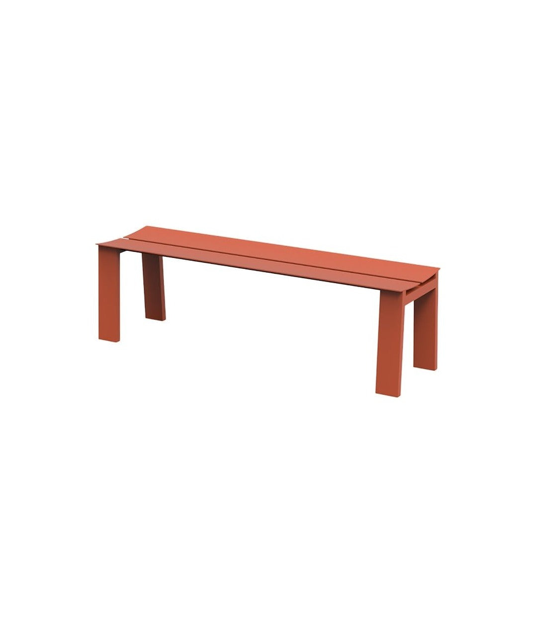 Seu Bench 150 by RS Barcelona in Terracotta – view 2 – In Dubai by WSPR