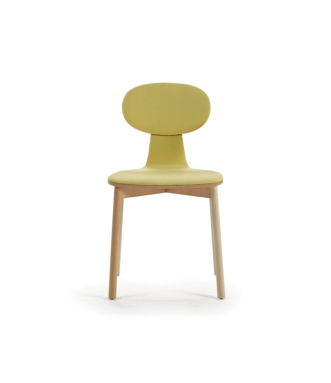 Silla40 Chair by Sancal in green, front view – In Dubai by WSPR
