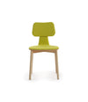 Silla40 Chair by Sancal in green, front – In Dubai by WSPR
