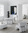 Sitting Man, Big by 101 Copenhagen in Dark Grey in a styled interior – In Dubai by WSPR