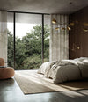 Snake Wall Lamp by 101 Copenhagen in Brass in a styled interior – In Dubai by WSPR