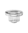Soda Iced coffee table by Miniforms, low Ø55 x 30 cm, transparent iced glass – In Dubai by WSPR
