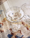 Soda Iced Coffee Table by Miniforms in transparent Iced glass, side view of the smaller table – In Dubai by WSPR