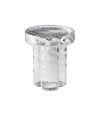 Soda coffee table by Miniforms in Iced Transparent glass, high Ø38 x 45 cm – In Dubai by WSPR