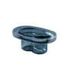 Soda Oval Coffee Table by Miniforms in Blue glass – In Dubai by WSPR