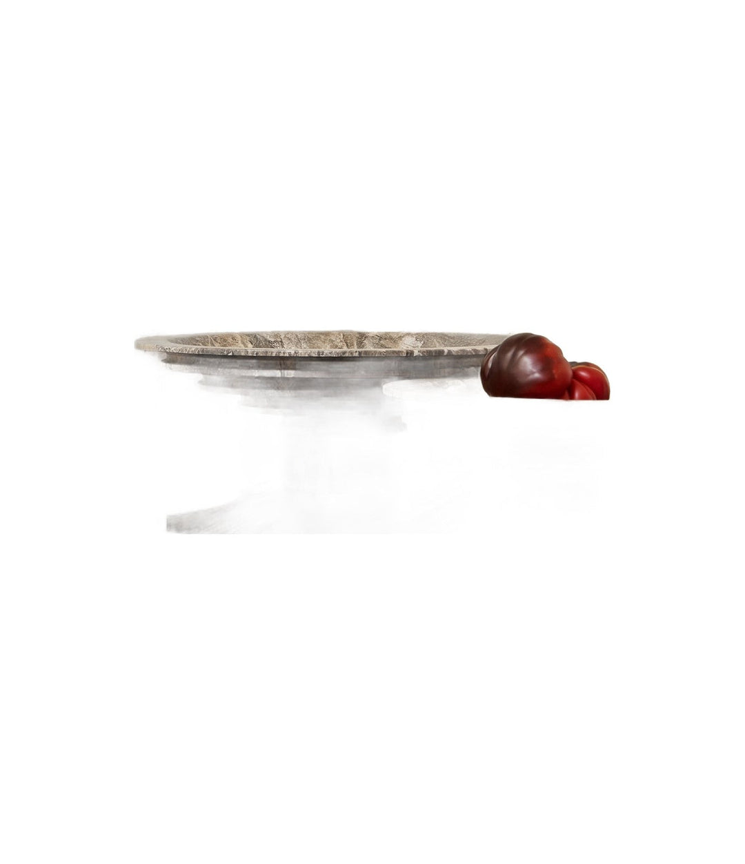 Sori Tray, Mini by 101 Copenhagen in Silver Travertine, view 2 – In Dubai by WSPR