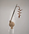Sphere Vase Bubl, Big by 101 Copenhagen in Sand in a styled interior, view 2 – In Dubai by WSPR
