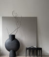 Sphere Vase Bubl, Giant by 101 Copenhagen in Coffee in a styled interior – In Dubai by WSPR