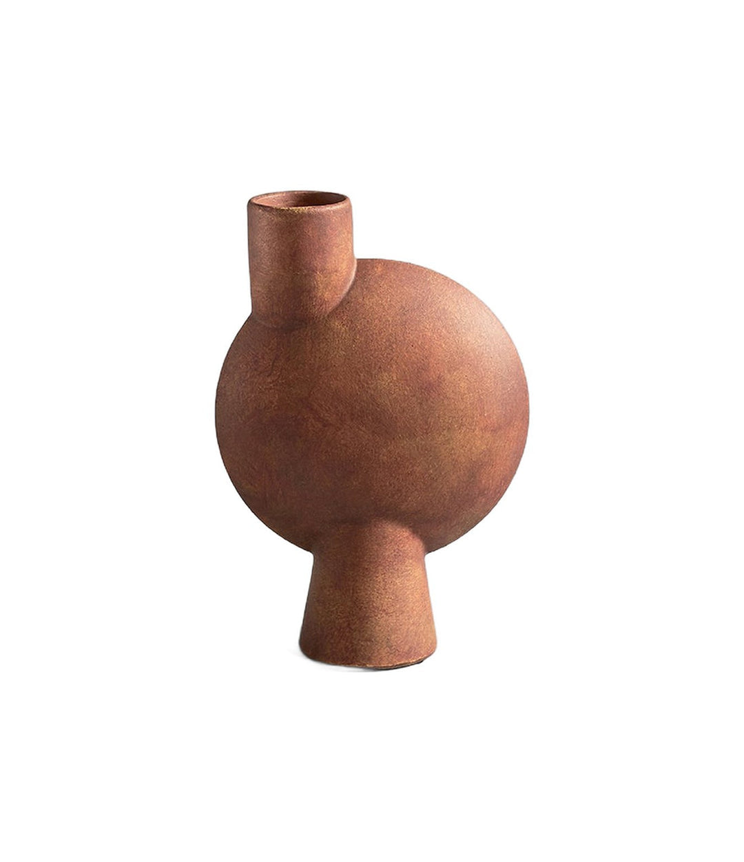 Sphere Vase Bubl, Medio by 101 Copenhagen in Terracotta – In Dubai by WSPR