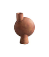 Sphere Vase Bubl, Medio by 101 Copenhagen in Terracotta – In Dubai by WSPR
