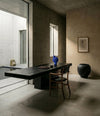 Sphere Vase Bubl, Medio by 101 Copenhagen in Marrakech Blue in a styled interior, view 3 – In Dubai by WSPR