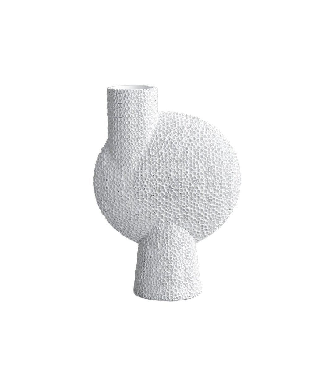 Sphere Vase Bubl Shisen, Big by 101 Copenhagen in Bone White – In Dubai by WSPR