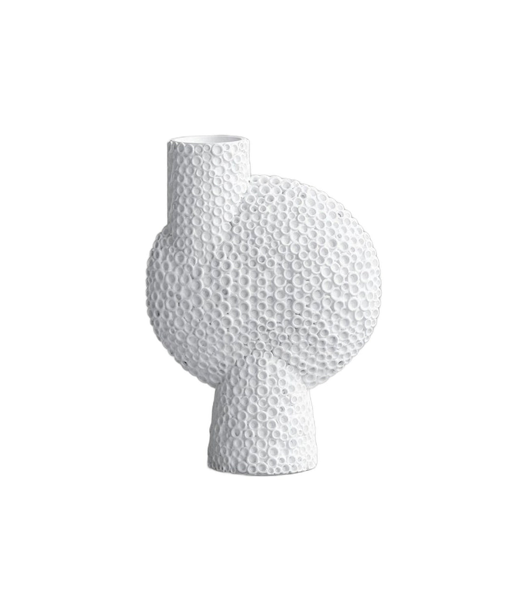 Sphere Vase Bubl Shisen, Medio by 101 Copenhagen in Bone White – In Dubai by WSPR