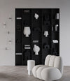 Sphere Vase Bubl Shisen, Medio by 101 Copenhagen in Bone White in a styled interior, view 3 – In Dubai by WSPR