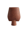 Sphere Vase Square, Big by 101 Copenhagen in Terracotta – In Dubai by WSPR