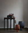 Sphere Vase Square, Big by 101 Copenhagen in Terracotta in a styled interior – In Dubai by WSPR