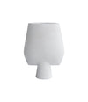 Sphere Vase Square, Big by 101 Copenhagen in Bone White – In Dubai by WSPR