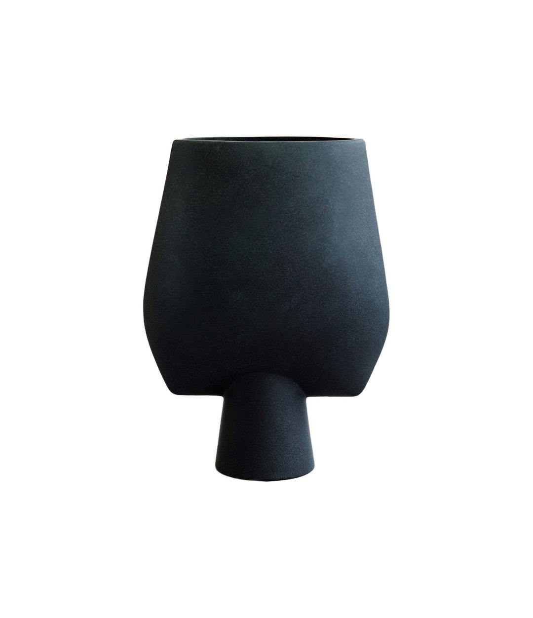 Sphere Vase Square, Big by 101 Copenhagen in Black – In Dubai by WSPR