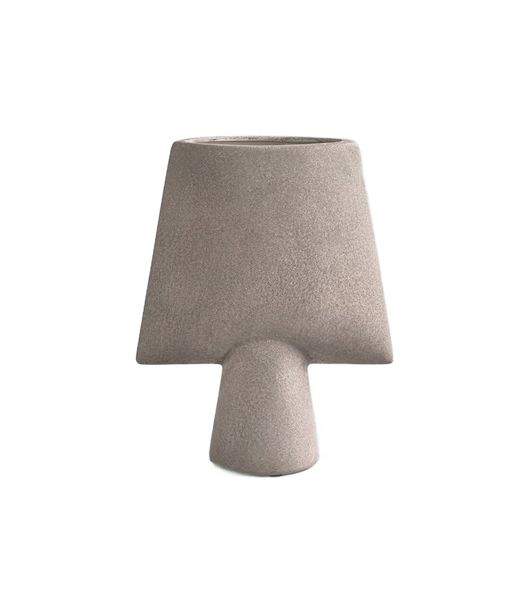 Sphere Vase Square, Mini by 101 Copenhagen in Taupe – In Dubai by WSPR