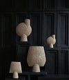 Sphere Vase Square Shisen, Mini by 101 Copenhagen in Sand in a styled interior, view 2 – In Dubai by WSPR