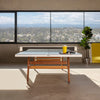 Stationary Ping Pong Table by RS Barcelona in White in a styled interior – view 2 – In Dubai by WSPR