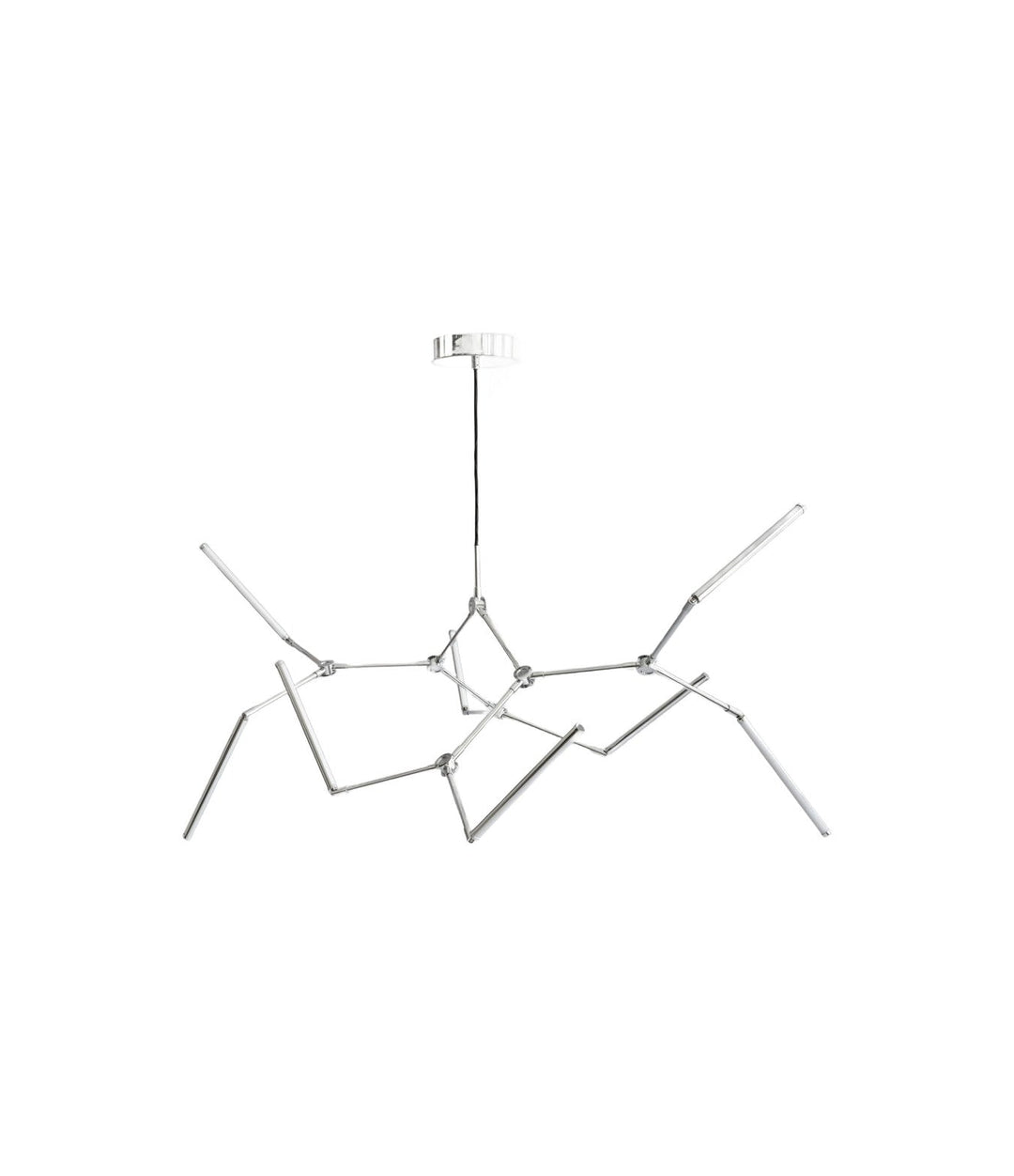 Stick Chandelier by 101 Copenhagen in Chrome – In Dubai by WSPR