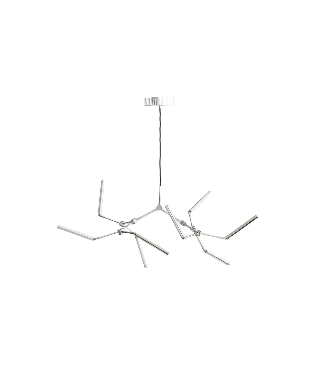 Stick Chandelier, Mini by 101 Copenhagen in Chrome – In Dubai by WSPR