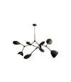 Stingray Chandelier by 101 Copenhagen in Burned Black (5m) – In Dubai by WSPR
