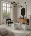 Stingray Chandelier, Grande by 101 Copenhagen in Bronze (5m) in a styled interior – In Dubai by WSPR