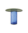 Striche side table by Miniforms in Menta top and Blu base, high – In Dubai by WSPR