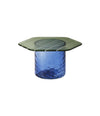 Striche coffee table by Miniforms in Menta top and Blu base, low – In Dubai by WSPR