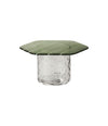 Striche coffee table by Miniforms in Menta top and Cristallo base, low – In Dubai by WSPR