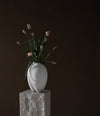 Sumo Vase, Slim by 101 Copenhagen in Bone White in a styled interior – In Dubai by WSPR