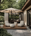 Sunao Plant Pot, Big by 101 Copenhagen in Birch in a styled interior, view 2 – In Dubai by WSPR
