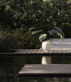 Sunao Plant Pot, Medio by 101 Copenhagen in Birch in a styled interior, view 3 – In Dubai by WSPR