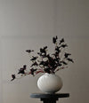 Sunao Vase Fat, Mini by 101 Copenhagen in Birch in a styled interior – In Dubai by WSPR