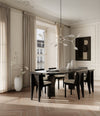 Sunao Vase Fat, Petit by 101 Copenhagen in Birch in a styled interior, view 3 – In Dubai by WSPR